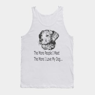 I Love My DOG Tank Top